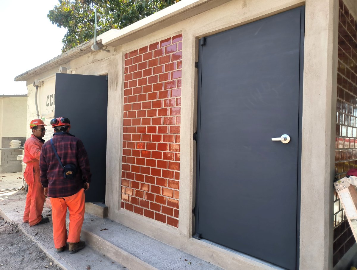 Puertas contra explosión